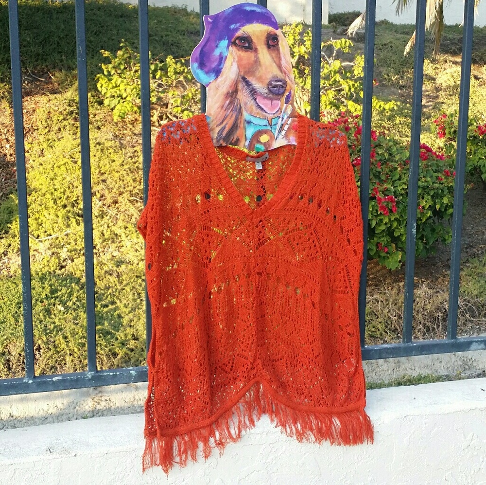 Rust Sweater Vest - Picture 8 of 8